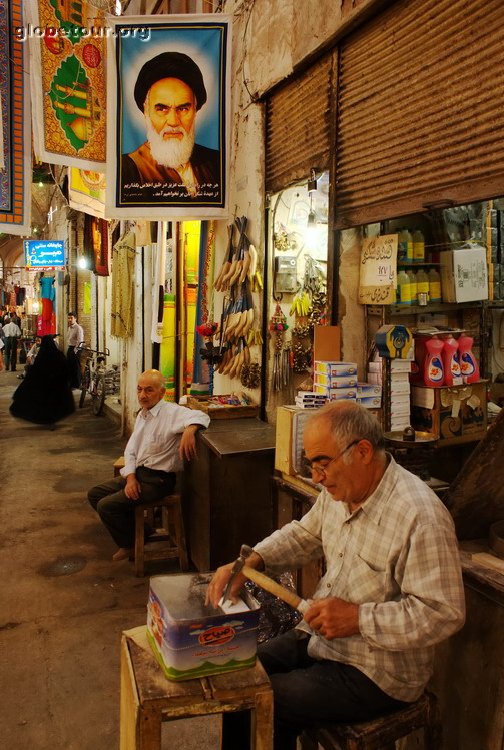 Iran, Esfahan, bazar