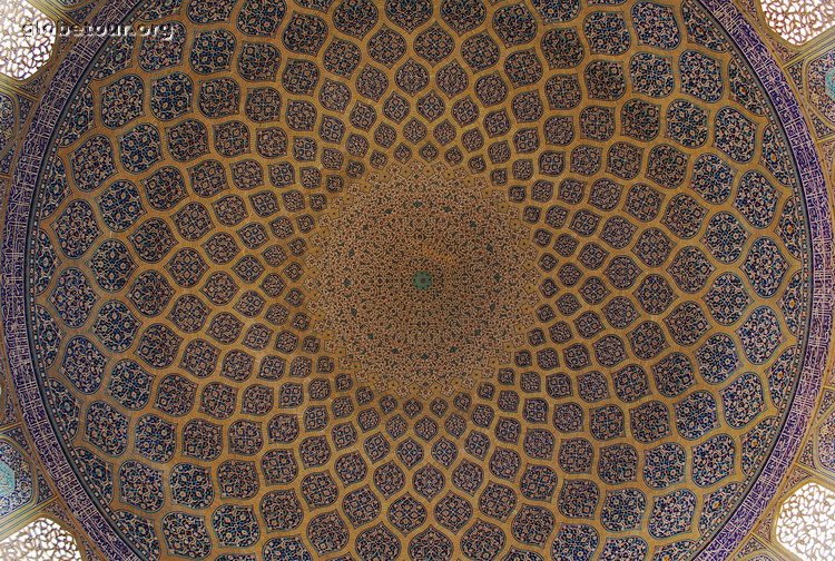 Iran, Esfahan, Sheikh Lotfollah mosque