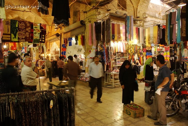 Iran, Shiraz, bazar