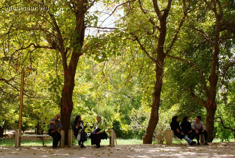 Iran, Shiraz, jardins de Bagh-e Eram