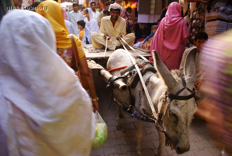 Pakistan, Lahore, bazar