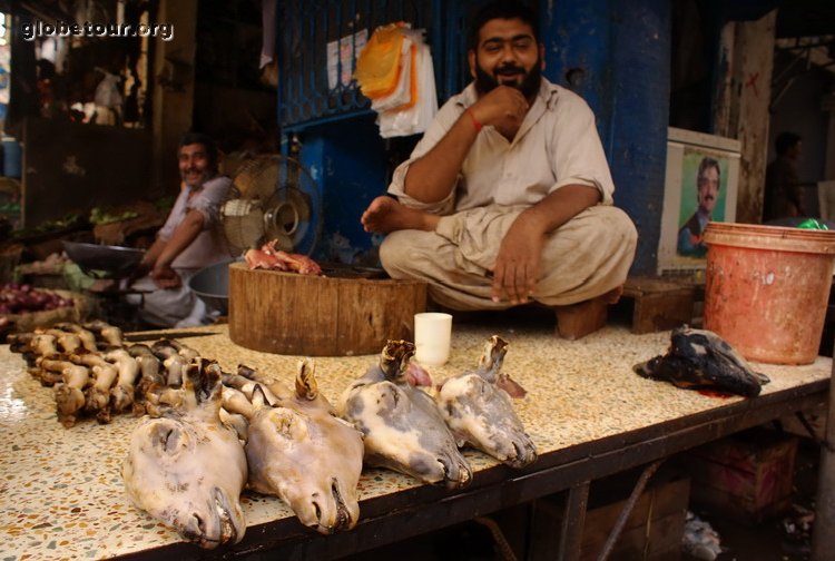 Pakistan, Lahore, bazar