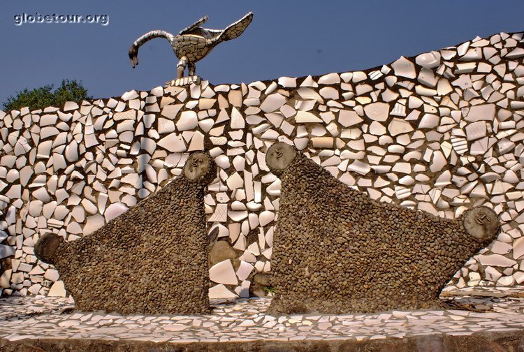 India, Chandigarh, rock garden