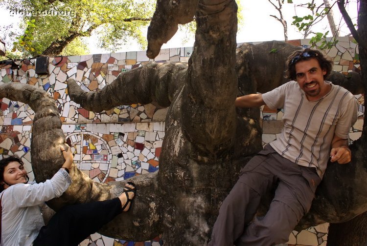 India, Chandigarh, rock garden