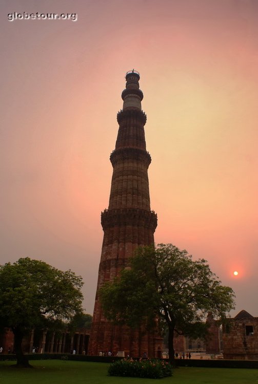 India, Delhi, Qutb Minar