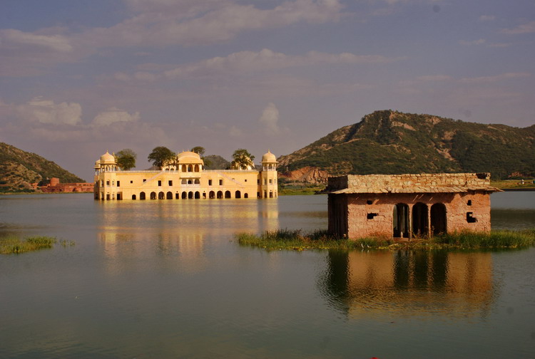 India, Jaipur, Jal Mahal