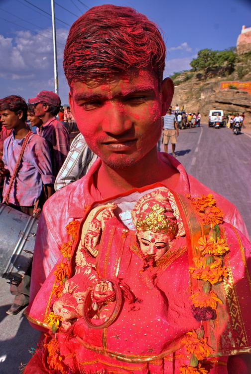 India, Ajmer, Navratri festivity