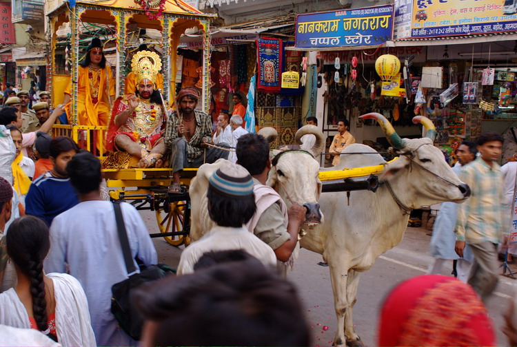 India, Ajmer, Navratri festivity