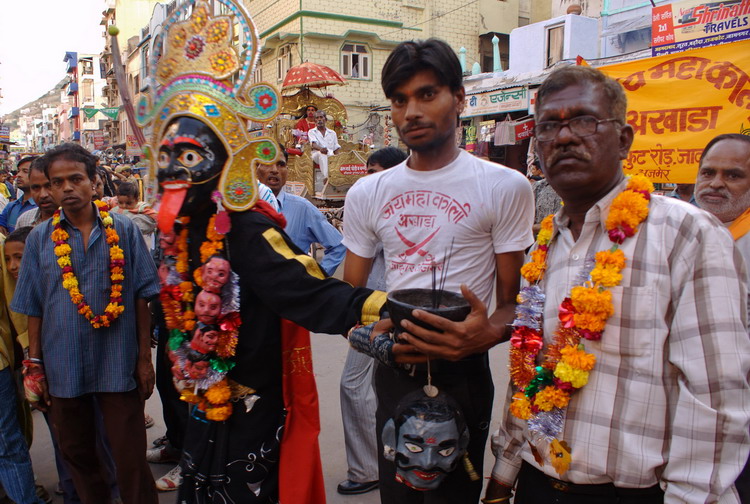 India, Ajmer, Navratri festivity