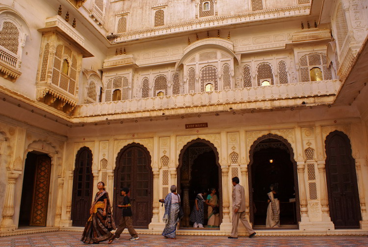 India, Bikaner, Junagarh palace