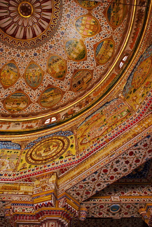 India, Bikaner, Jain temple of Bhandasar