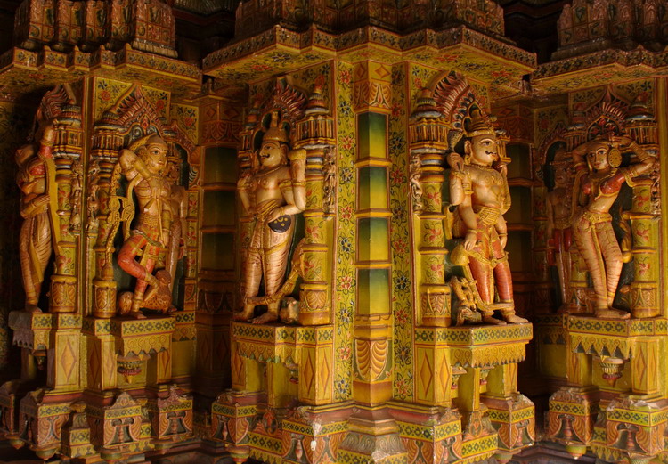 India, Bikaner, Jain temple of Bhandasar