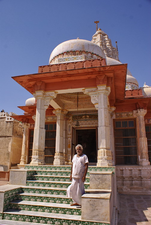 India, Bikaner, Jain temple of Bhandasar