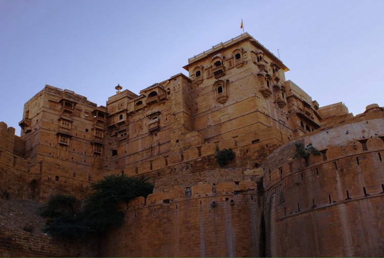 India, Jaisalmer, walls