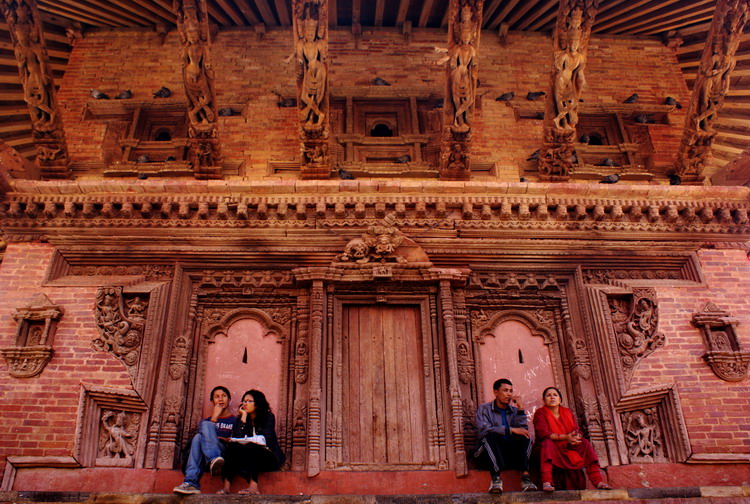 Nepal, Kathmandu, Durbar square