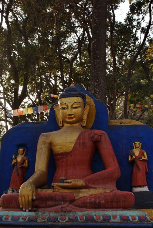 Nepal, Swayambhunath or Monkey temple