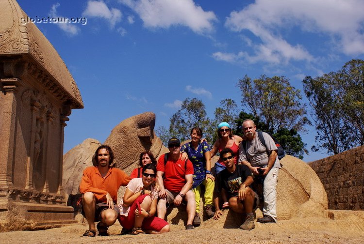 India, Mallapuram, Jan, Alexandra, Mary, Ramn, Maria, David, Mariam y Jos