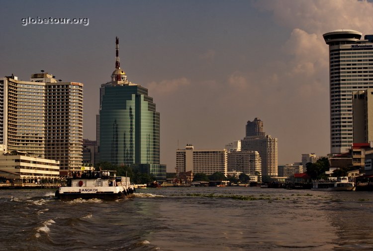 Thailand, Bangkok, Chao Phraya riber