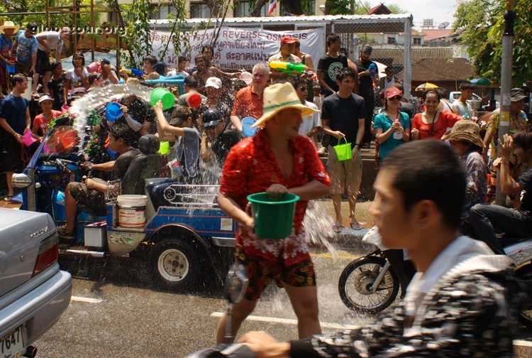 Thailand, Chiang Mai, Songkran