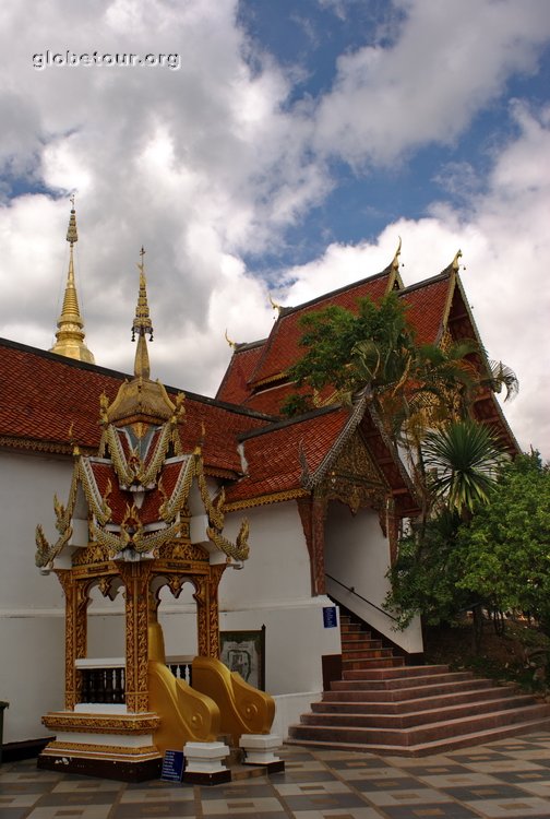 Thailand, Chiang Mai, Doi Suthep temple