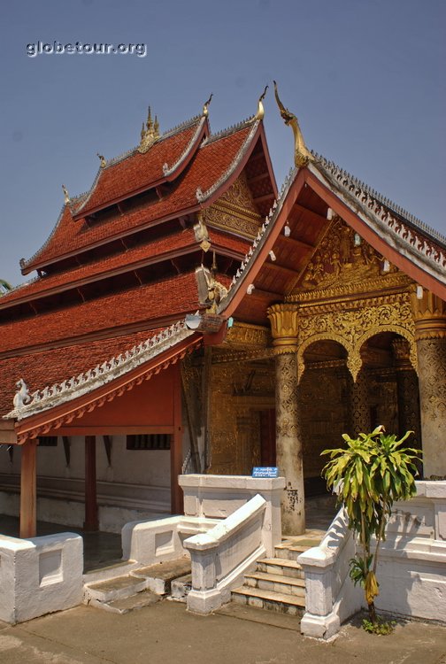 Laos, Luang Prabang, budist temples