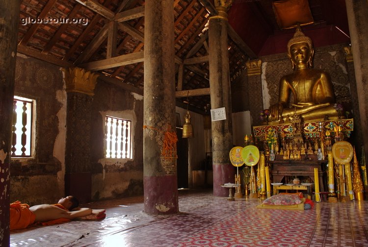 Laos, Luang Prabang, budist temples