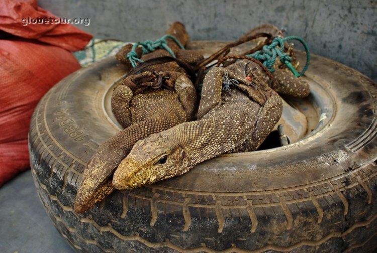 Laos, Luang Prabang, market