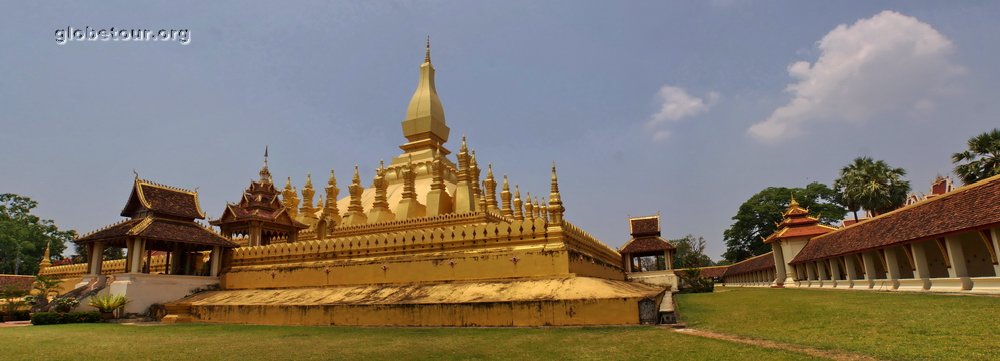 Laos, Vientiane, Pha That Luang