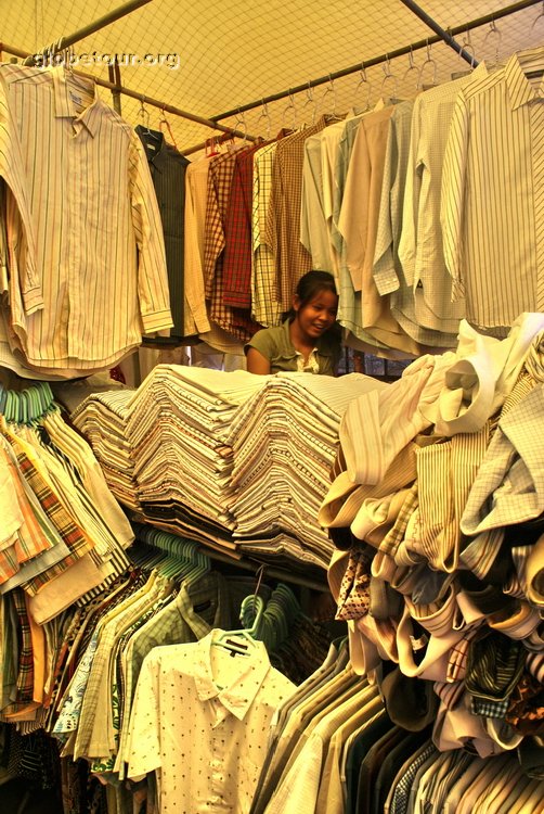 Cambodia, Phnom Phen, central market