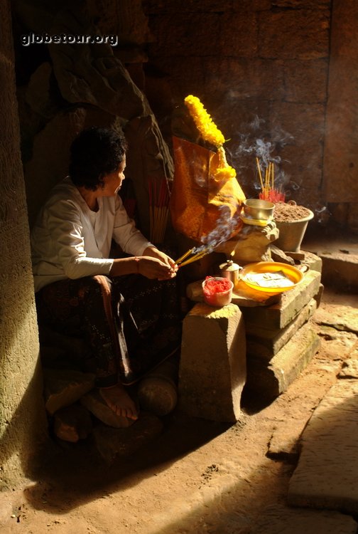 Cambodia, Angkor, Ta Prohm temple