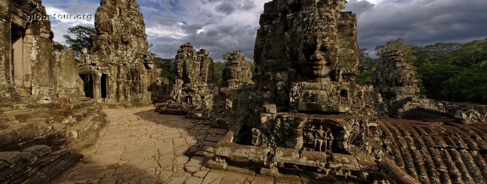 Cambodia, Angkor, The bayon