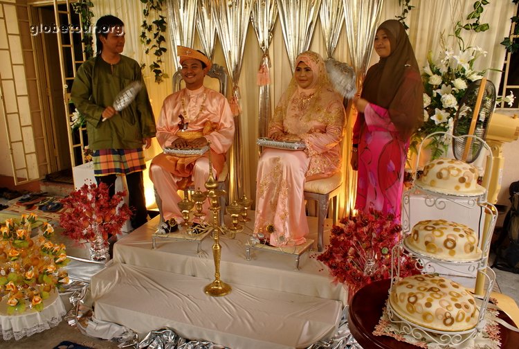 Malaysia, Kuala Lumpur, Faisal's brother weading