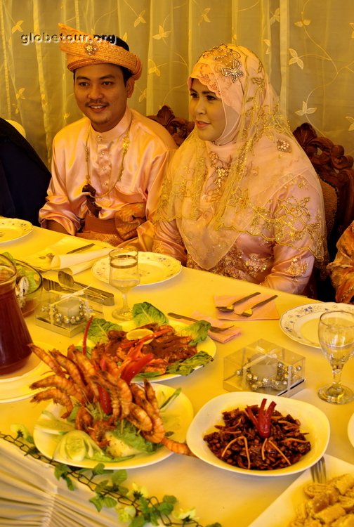 Malaysia, Kuala Lumpur, Faisal's brother weading