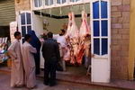 Egipt,+Aswan,+meat+shop