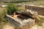 Turkey,+Pamukale,+necropolis+of+Hierapolis