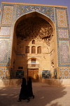 Iran,+Kerman,+old+entrance+to+bazar