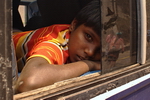 Nepal,+boy+waiting+in+bus