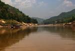 Laos,+Laos,+Travel+on+boat+in+Mekong+river