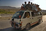 Pakistan,+minivan+going+to+Quetta