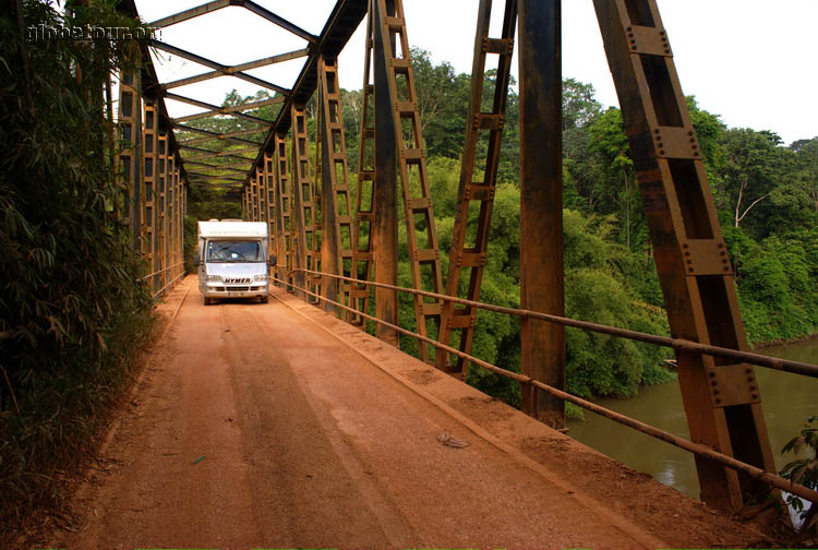 Gabon, camino de Franceville