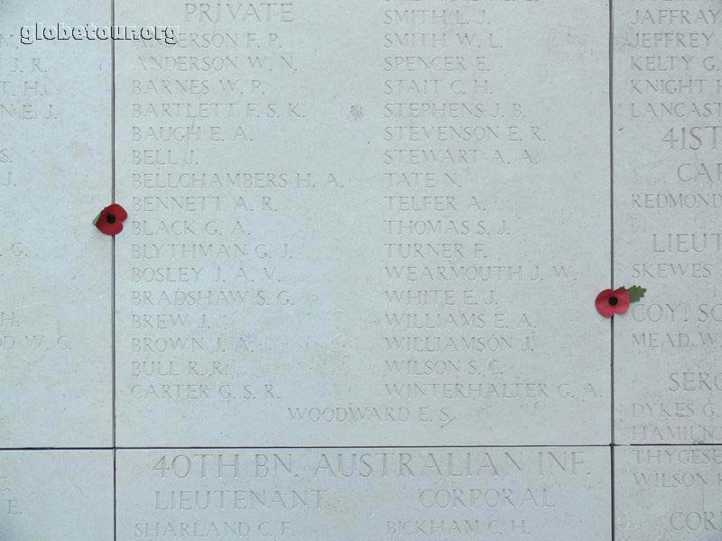Belgium, Yepres, I war memorial