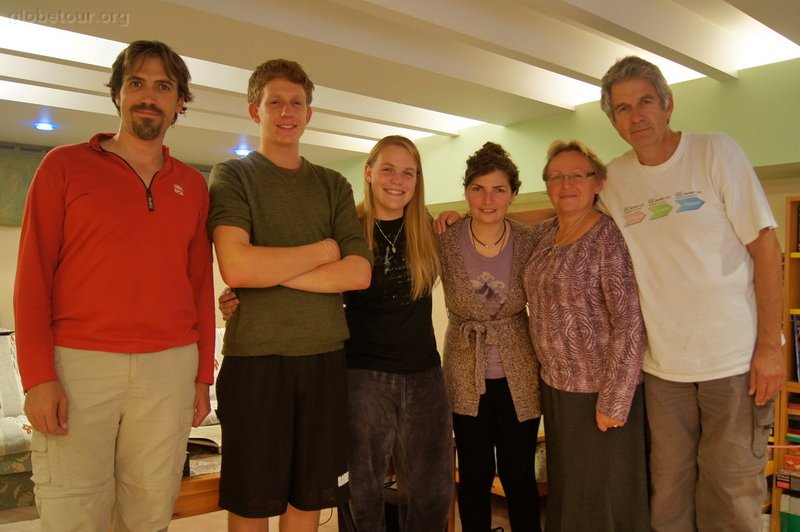 Canada, Toronto, Ewa's family and us.