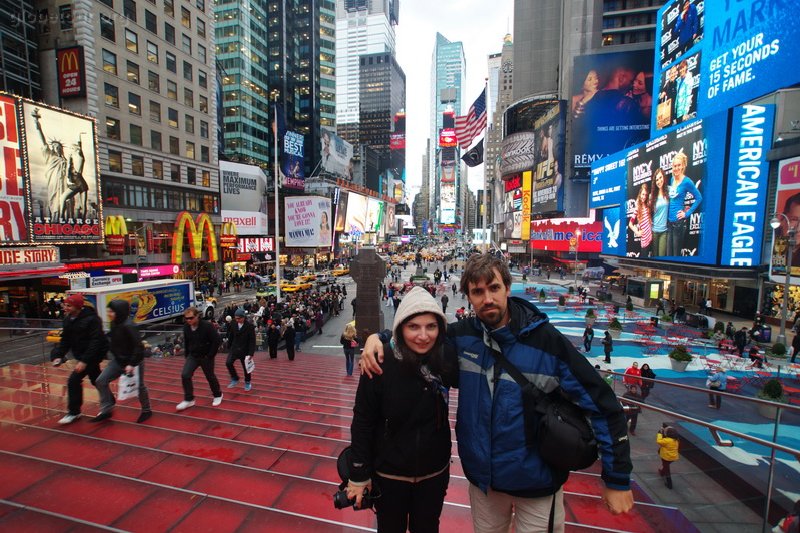 US, New York, Times Square