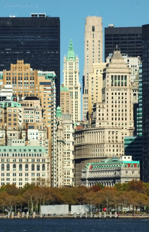 US, New York, Lower Manhatan buildings