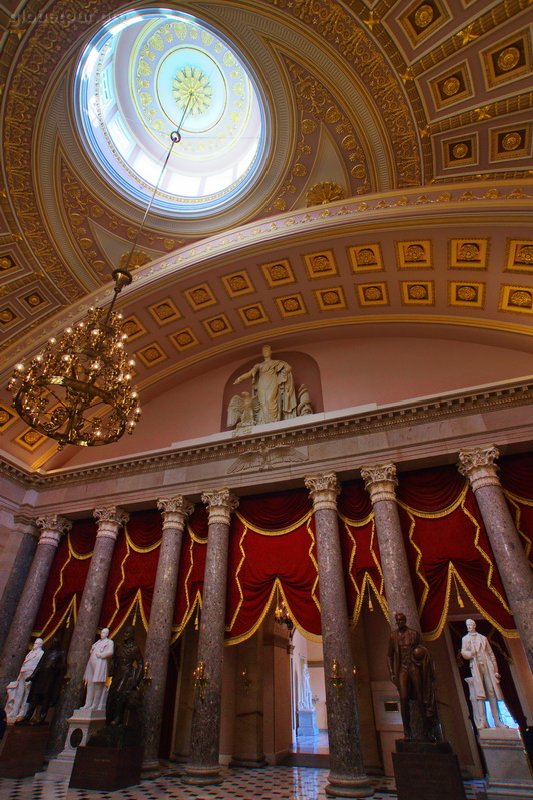 US, Washington, Capitol building, sanctuary hall