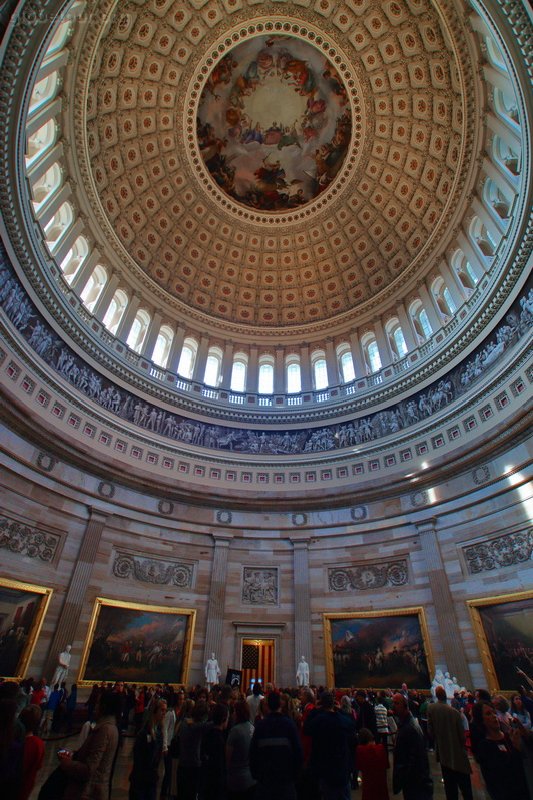US, Washington, Capitol building dome