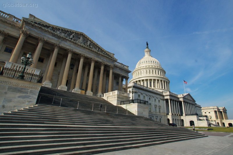 US, Washington, Capitol building,