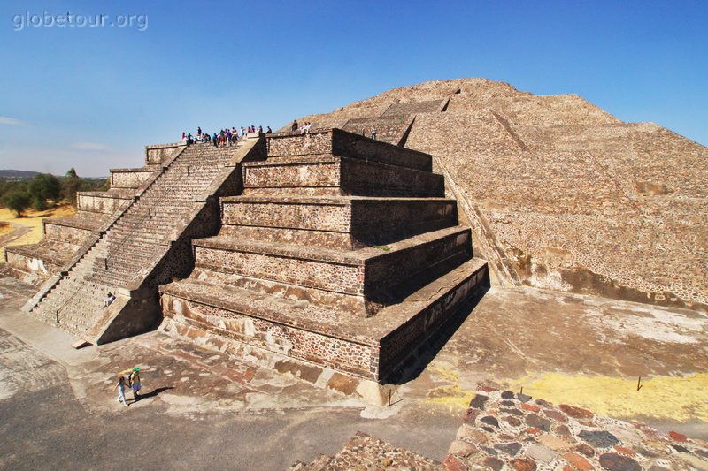 Mexico, Teotihuacan, Templo de la Luna