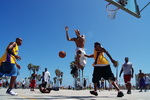 Los+Angeles,+basquet+in+Venice+beach
